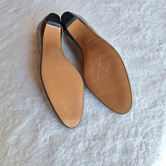 Salvatore Ferragamo 8.5 8½aaaa Slender Almond Toe slip on Heel NEW - Picture 9 of 11